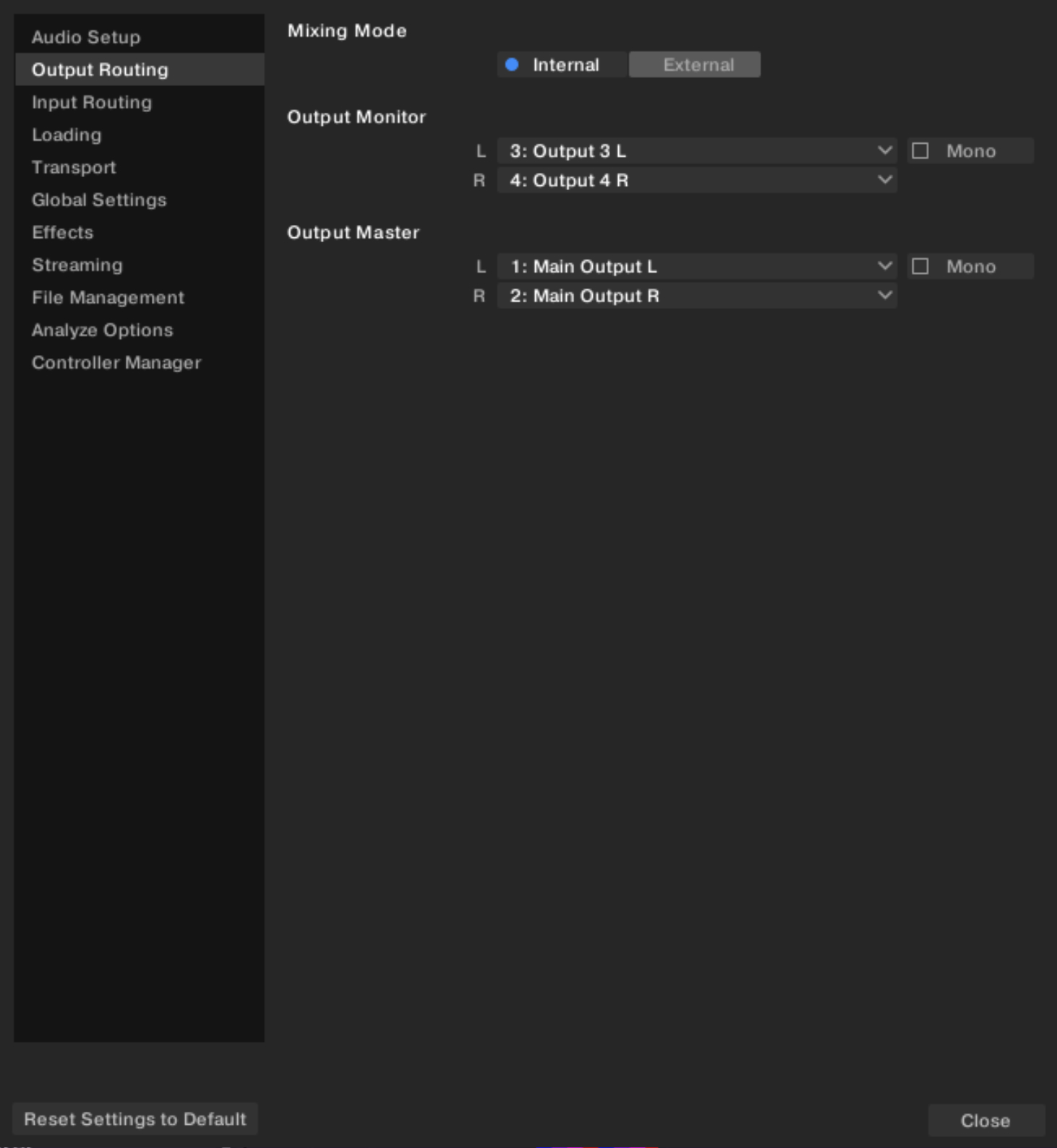 TPlay4_Preferences-OutputRouting-InternalMode.jpg