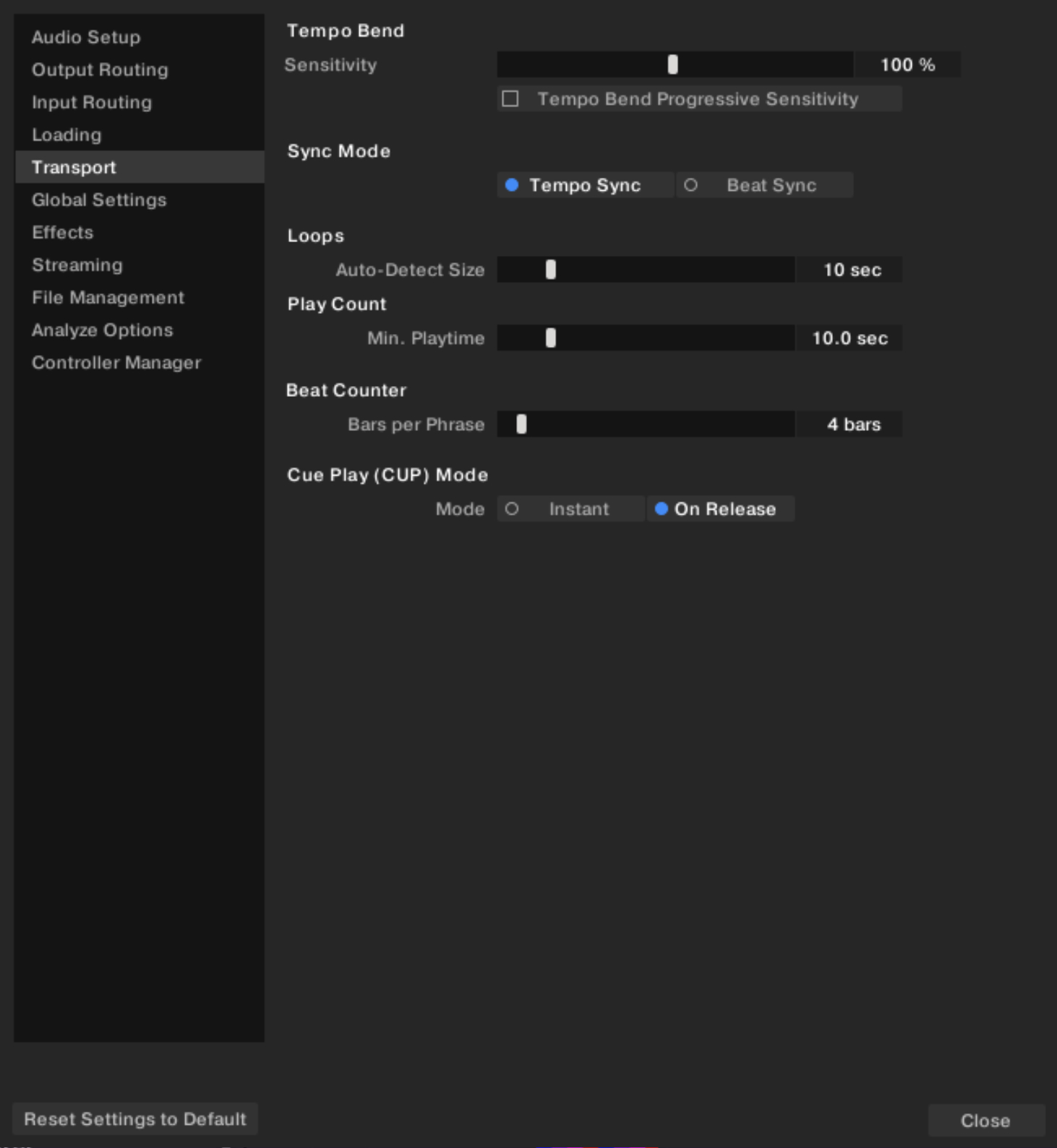 TPlay4_Preferences-Transport.jpg
