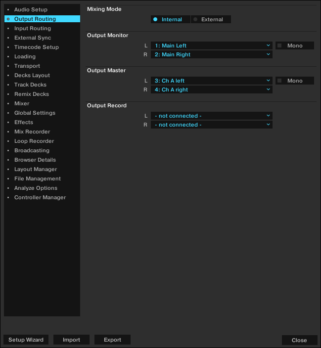 TP3_Overview_Preferences_Output_Routine_tab.png